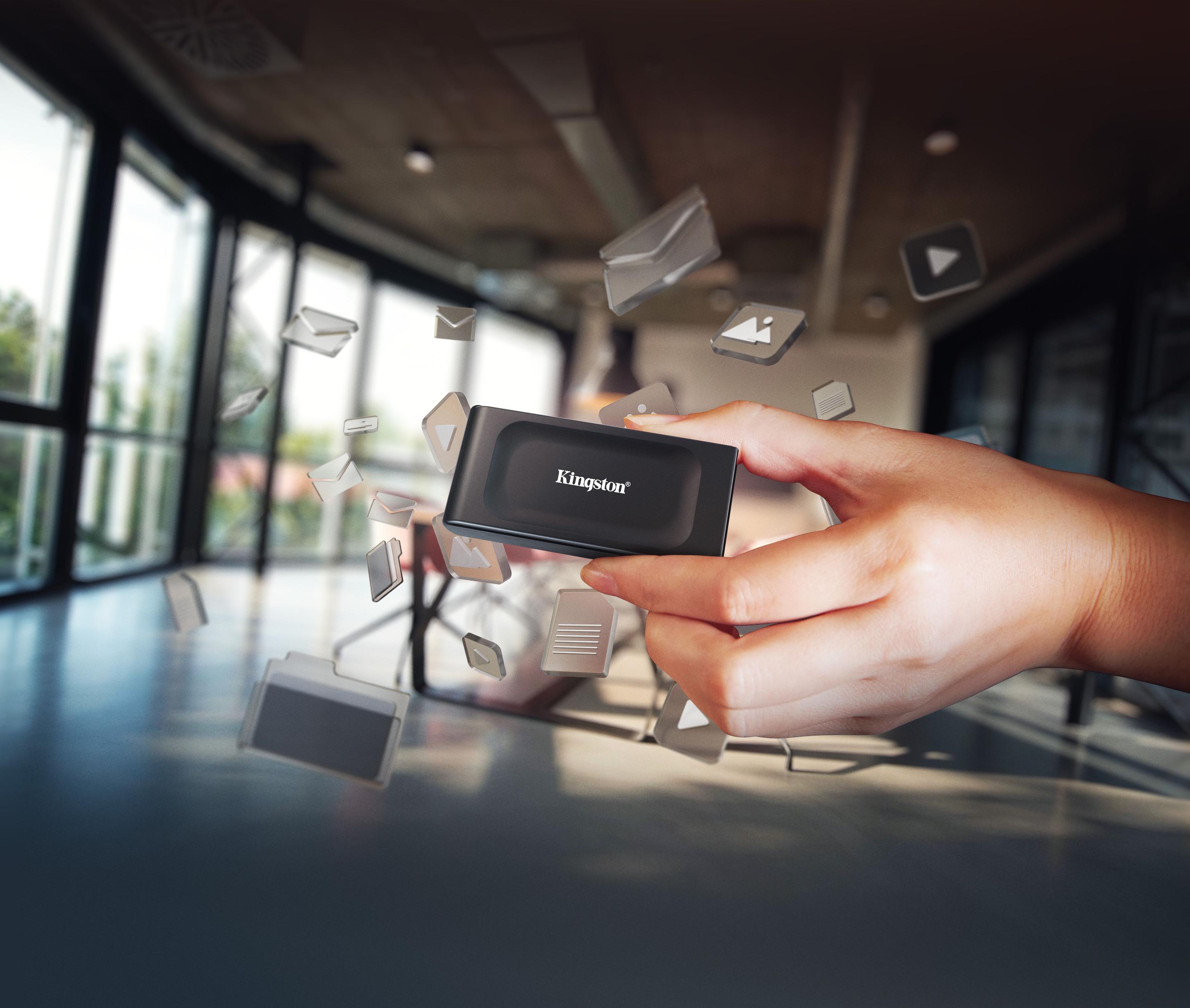 SSD KINGSTON XS1000 (1 TB - USB 3.2 Gen 2 Type-C - Preto) — miniatura 13