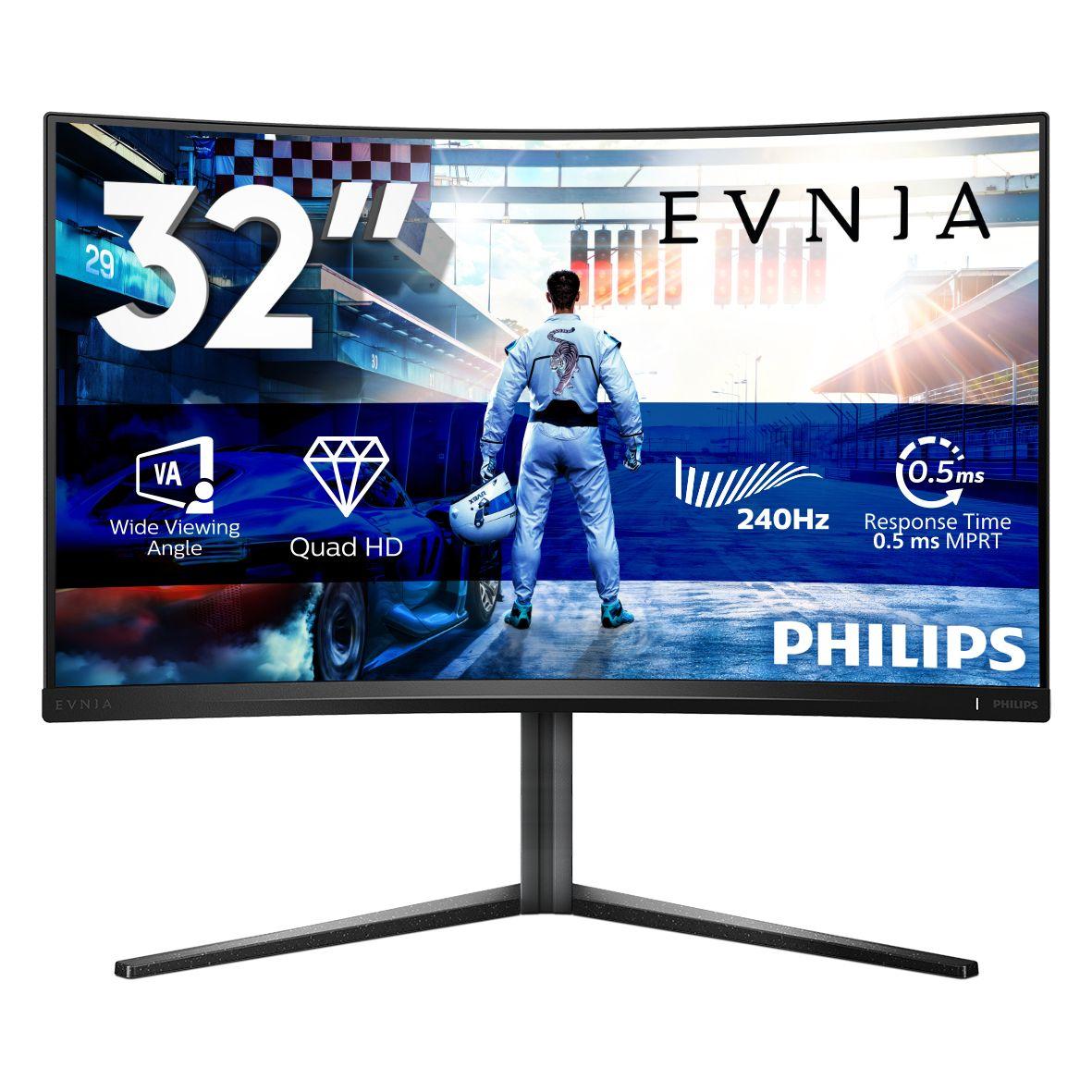 Monitor PHILIPS Evnia 5000 32M2C5500W/00 (31,5" - VA - 240 Hz - Preto) — miniatura 2