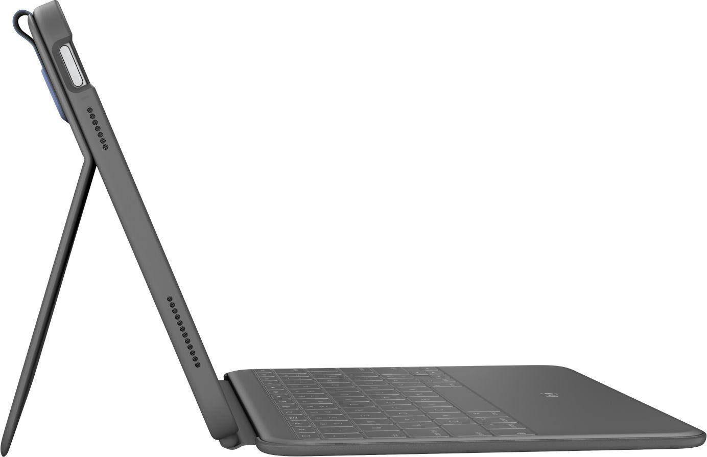 Teclado com Capa LOGITECH Rugged Folio para iPad 10.ª Geração (Acoplamento - Apple - Grafite) — miniatura 3