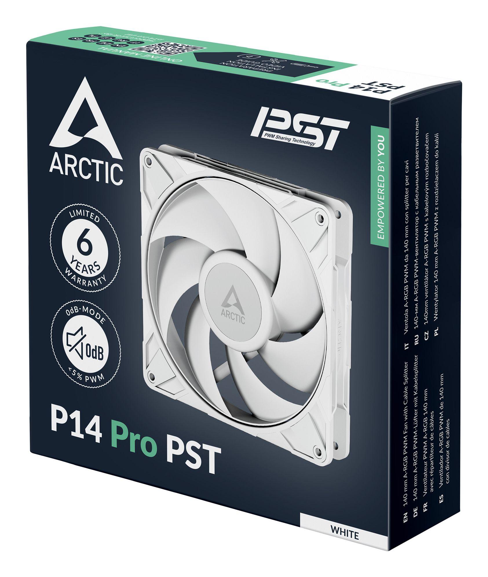 Ventoinha para Caixa ARCTIC P14 Pro PST (Branco) — miniatura 6