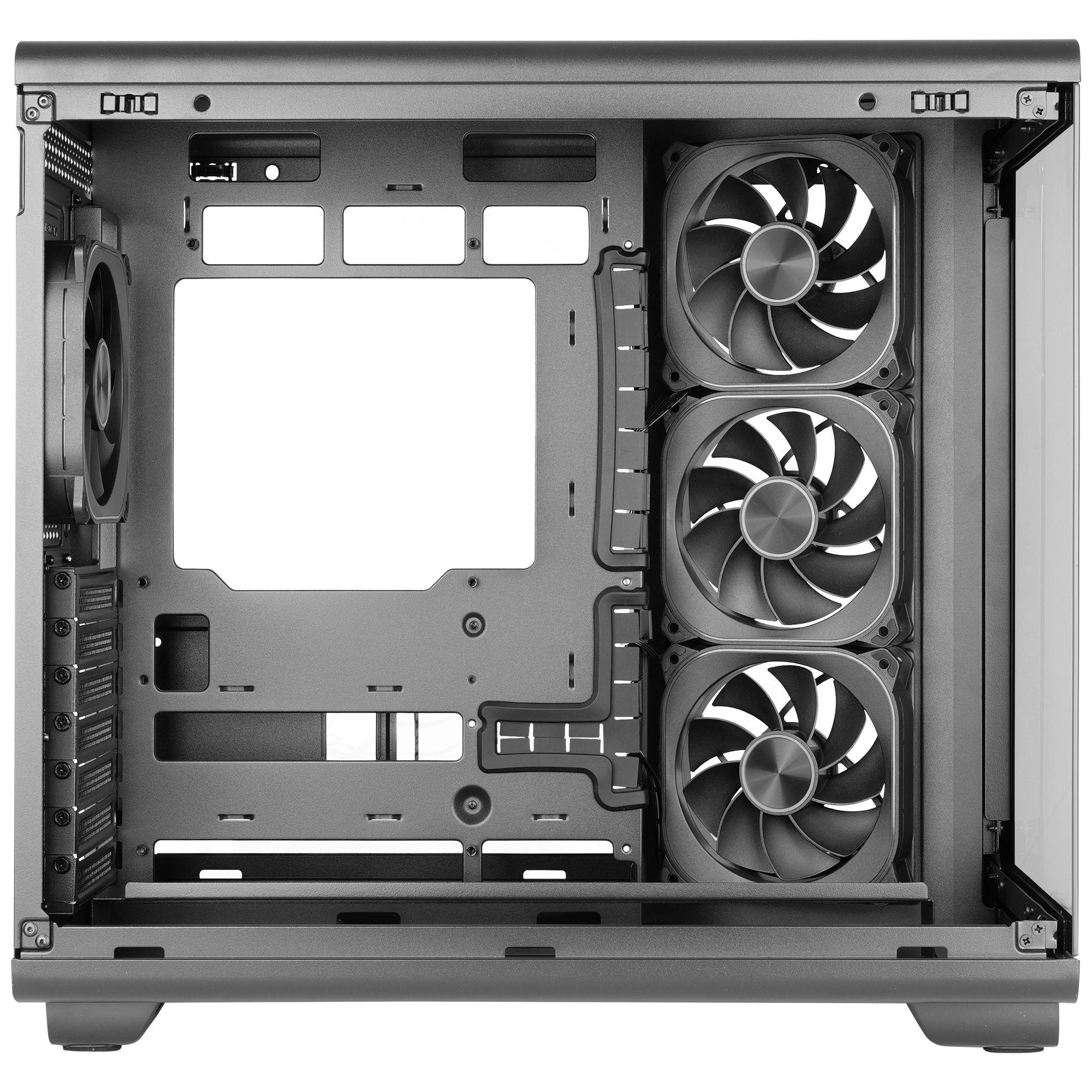 Caixa de Computador MARS GAMING MC-REVPRO (ATX - Ecrã LCD 4,3" - Preto) — miniatura 12