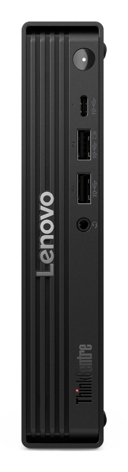 Mini PC LENOVO ThinkCentre M70q Gen 6 (13HA000AGE) (Windows 11 Pro - Intel Core Ultra 5 - 225T - Preto)