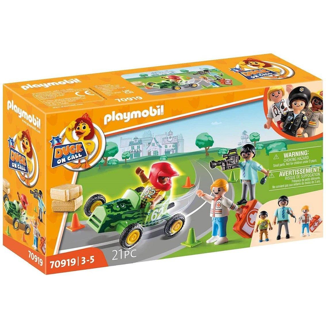 Conjunto de Brinquedo PLAYMOBIL Duck On Call 70919 (3 anos)