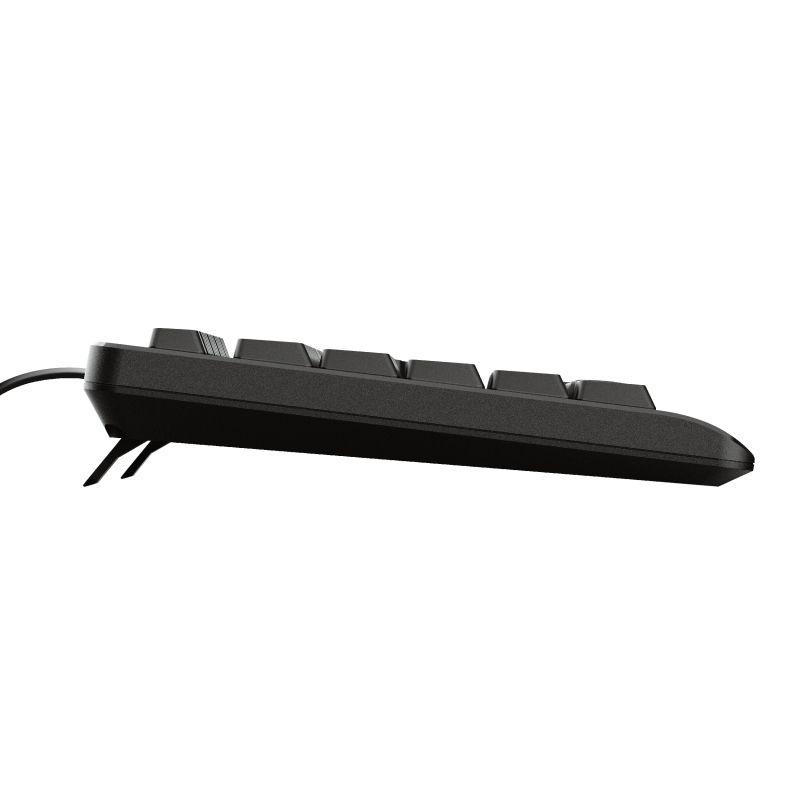 Teclado TRUST TK-150 (Espanhol - Interruptor de membrana - Tamanho completo - Preto) — miniatura 8