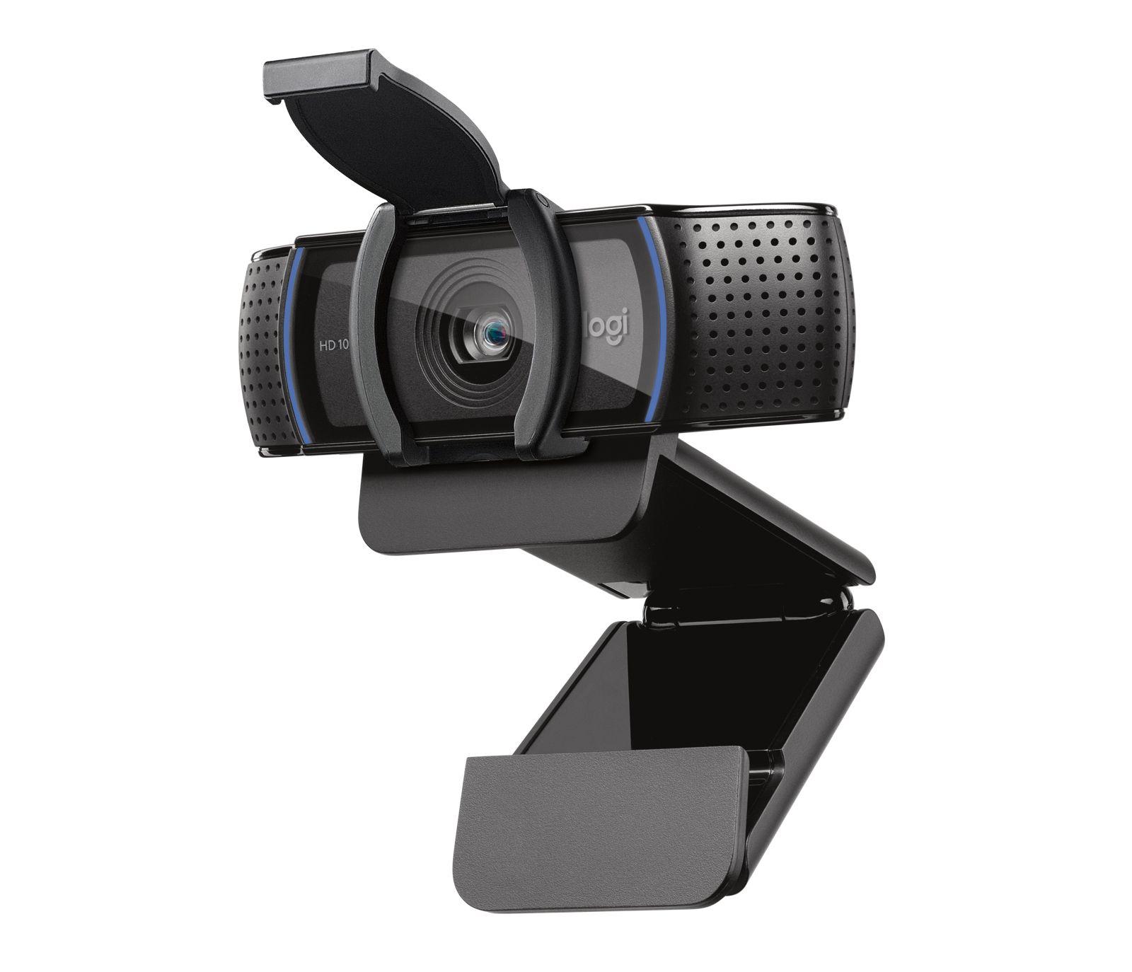 Câmara Web LOGITECH C920e (1920 x 1080 pixels - 30 fps - 720p, 1080p - Preto)