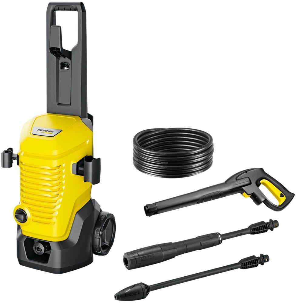 Máquina de Lavar de Alta Pressão KÄRCHER K 4 WCM (Amarelo e Preto)