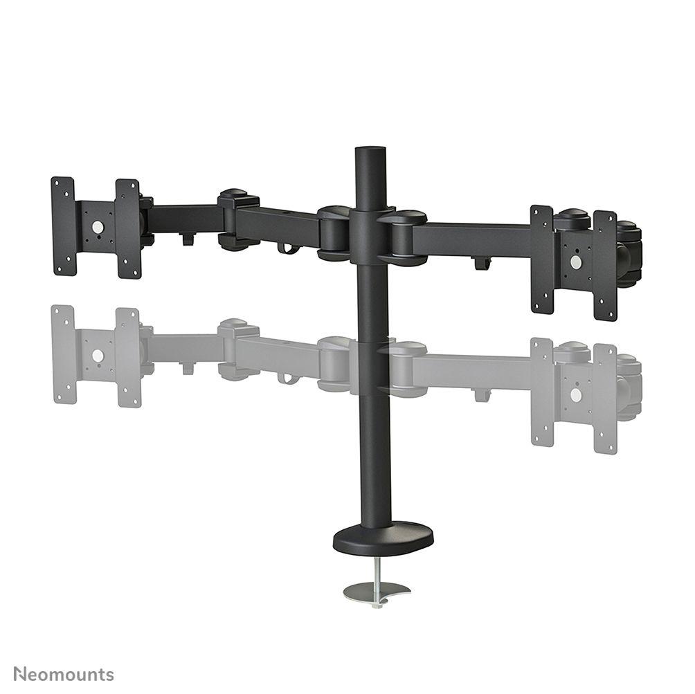 Suporte de Monitor NEOMOUNTS FPMA-D960DG (2 Monitores - 10–27" - 8 kg por monitor - Preto), miniatura 3