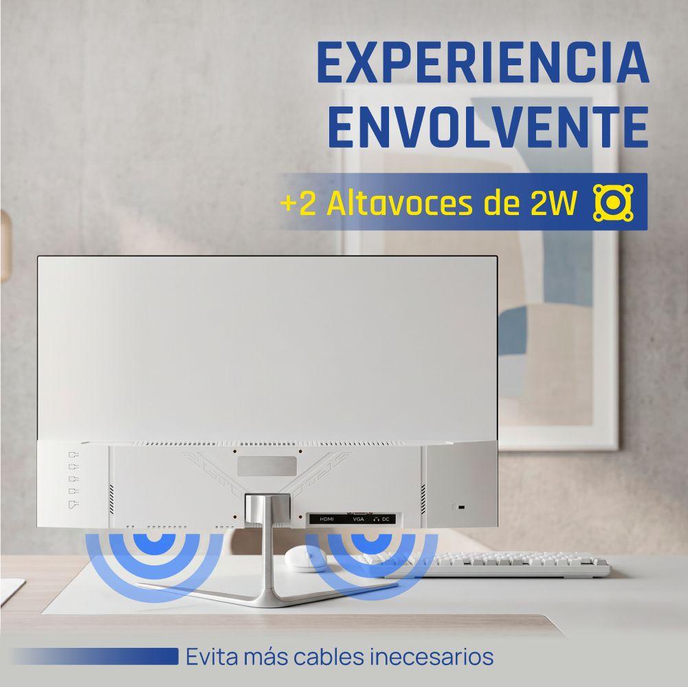 Monitor IGGUAL ML24SW (23,8" - IPS - 120 Hz - Branco) — miniatura 4