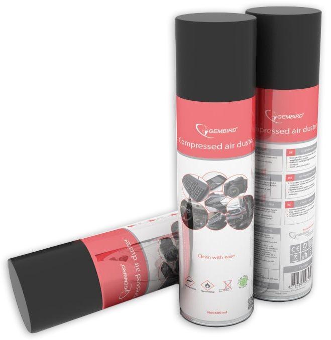 Spray de Ar Comprimido para Limpeza GEMBIRD CK-CAD-FL600-01 (Preto, Vermelho e Branco) — miniatura 4