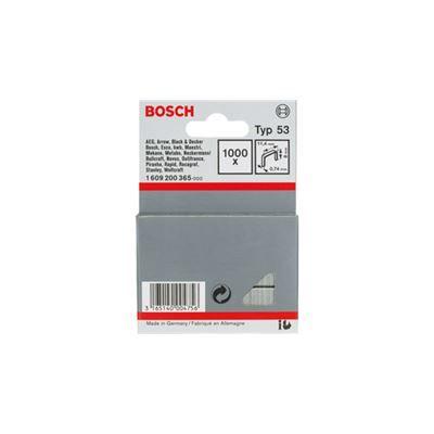 Agrafos de Arame Fino BOSCH 1609200369 (Tipo 53 - 11,4 x 0,74 x 18 mm - 1000 Unidades) — miniatura 2