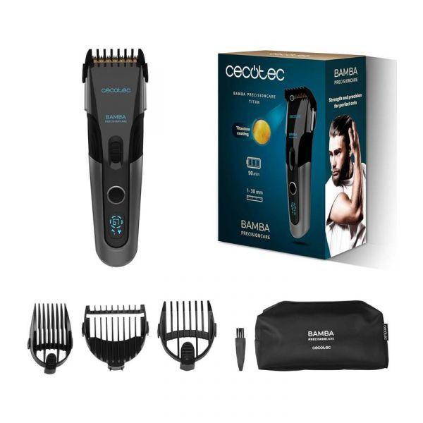 Máquina de Cortar Cabelo CECOTEC Bamba PrecisionCare Titan (Preto) — miniatura 2