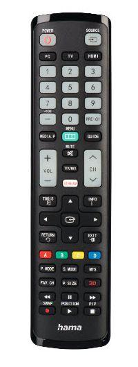 Comando à Distância para TV HAMA 00221060 (Infravermelhos sem fios - Preto), miniatura 2