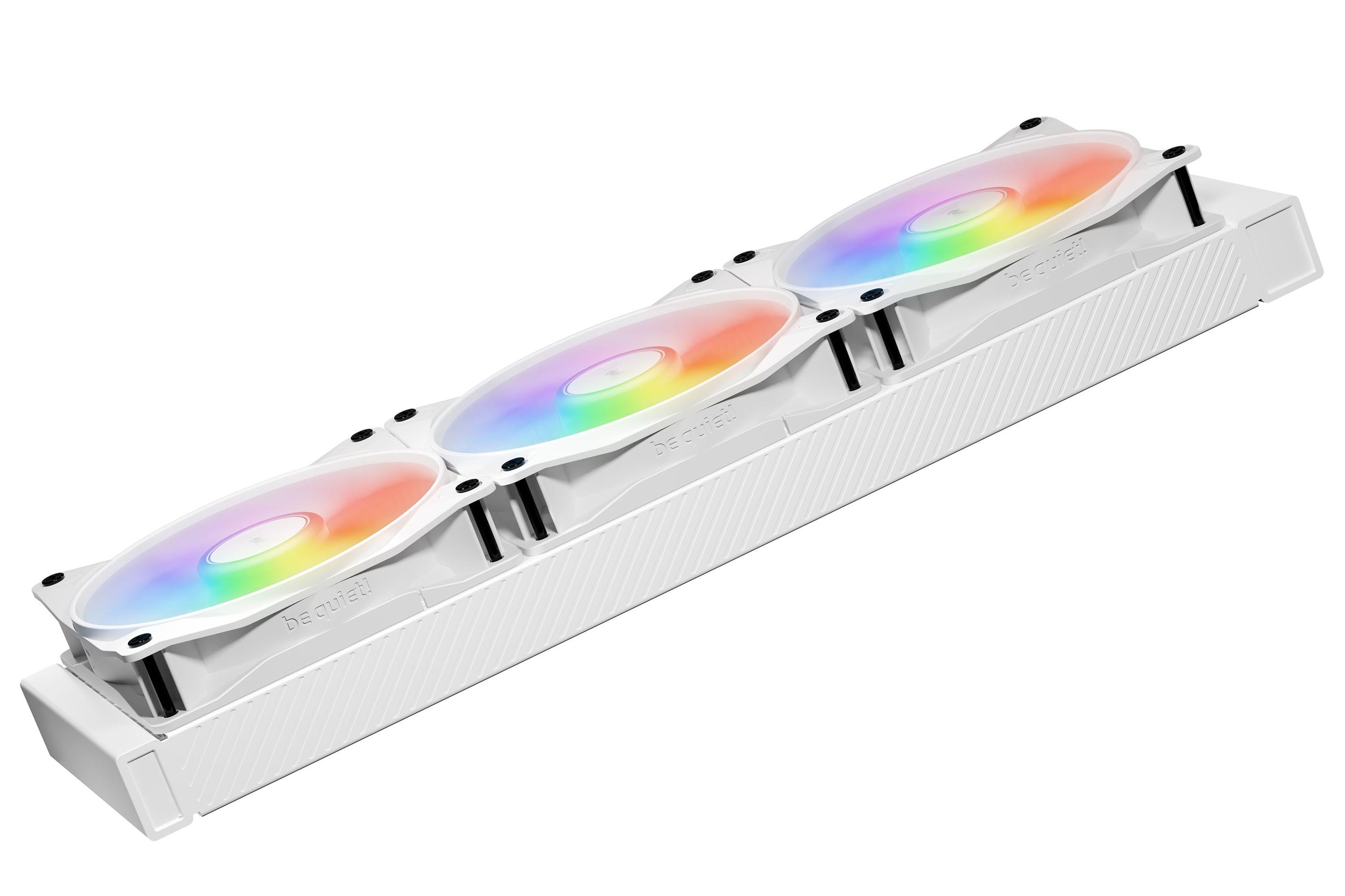 Conjunto de Ventoinhas BE QUIET! Light Wings LX 120mm PWM High Speed (5,4 W - Branco) — miniatura 3