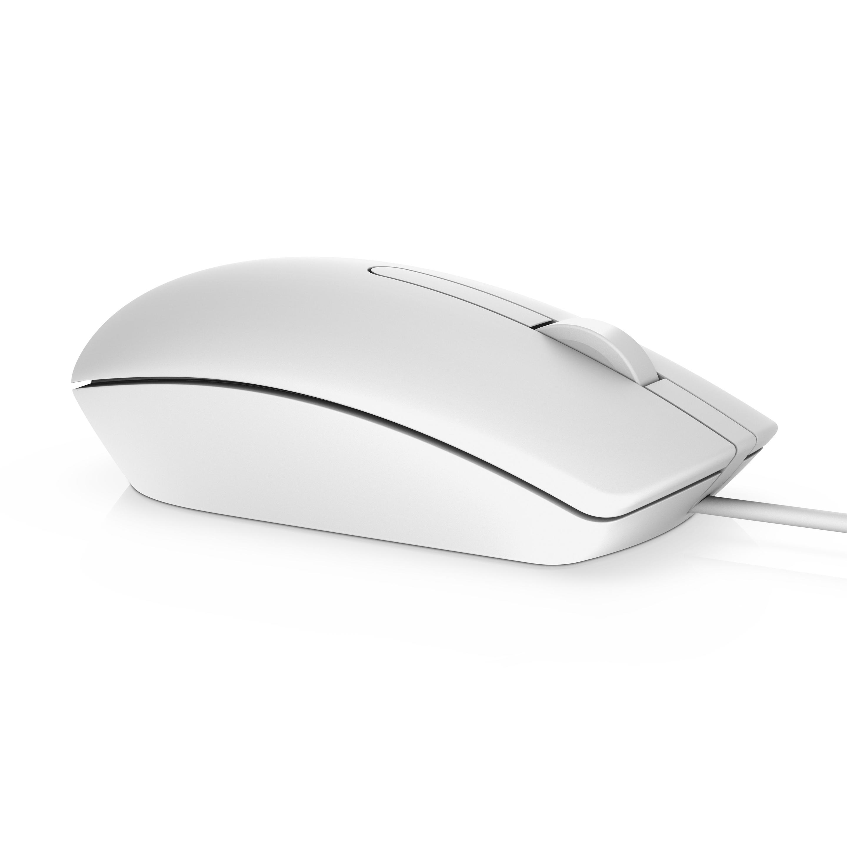 Rato DELL MS116 (Ambidestro - 1000 DPI - Ótico - Branco), miniatura 2