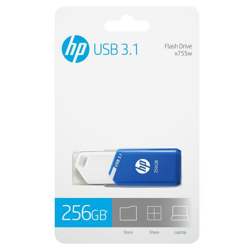 Pen USB HP X755W (Deslizante - USB Type-A - USB tipo A - Azul e Branco), miniatura 4