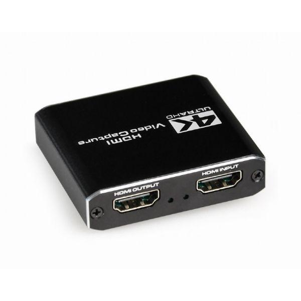 Adaptador de Captura de Vídeo GEMBIRD UHG-4K2-01 (15 m - Windows 10 - Preto), miniatura 2