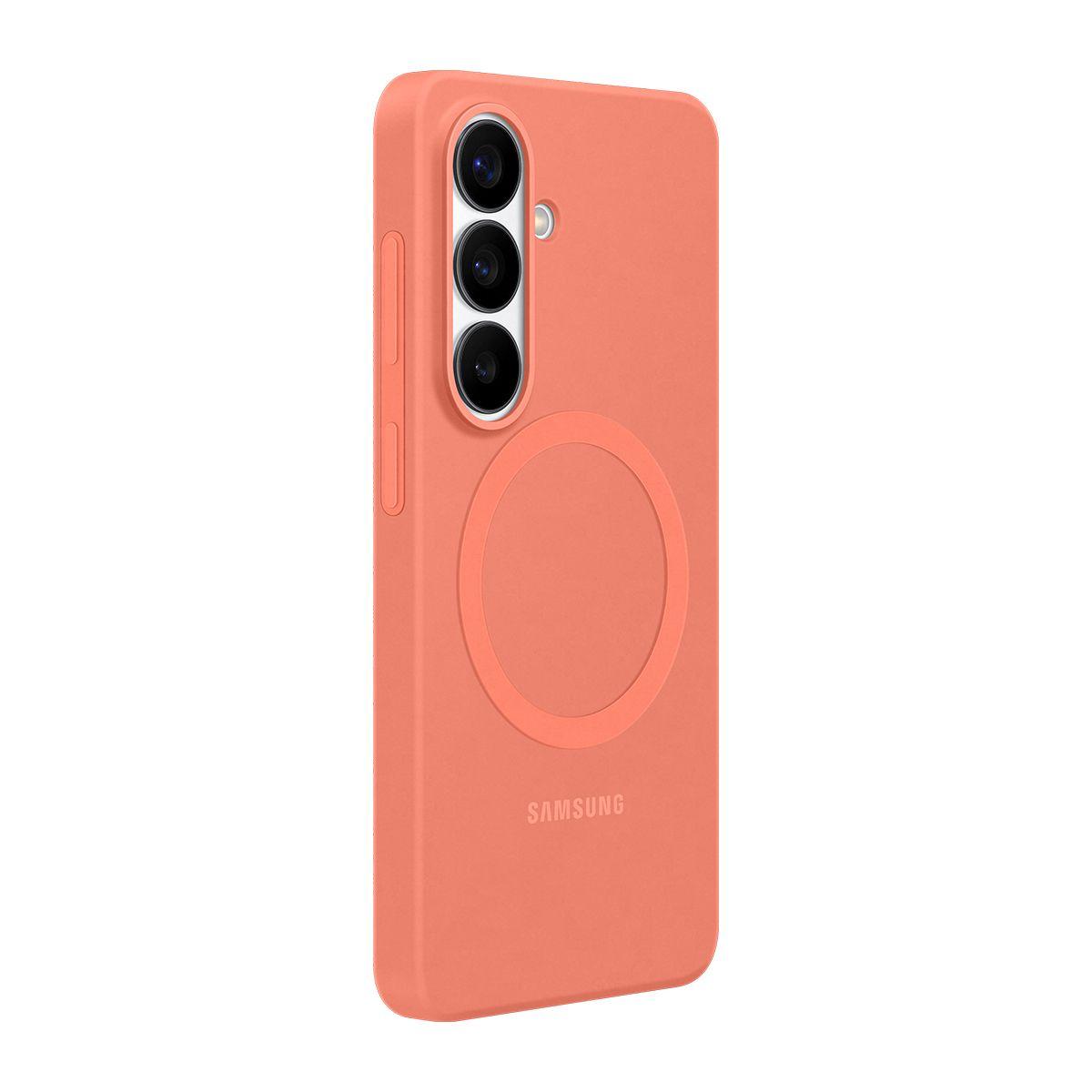 Capa Magnética de Silicone SAMSUNG Galaxy S26 (Samsung Galaxy S26 - 6,3" - Silicone - Coral), miniatura 2