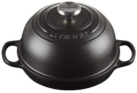 Forma para Pão em Ferro Fundido LE CREUSET 24 cm (Ferro fundido esmaltado - Preto Mate) — miniatura 2