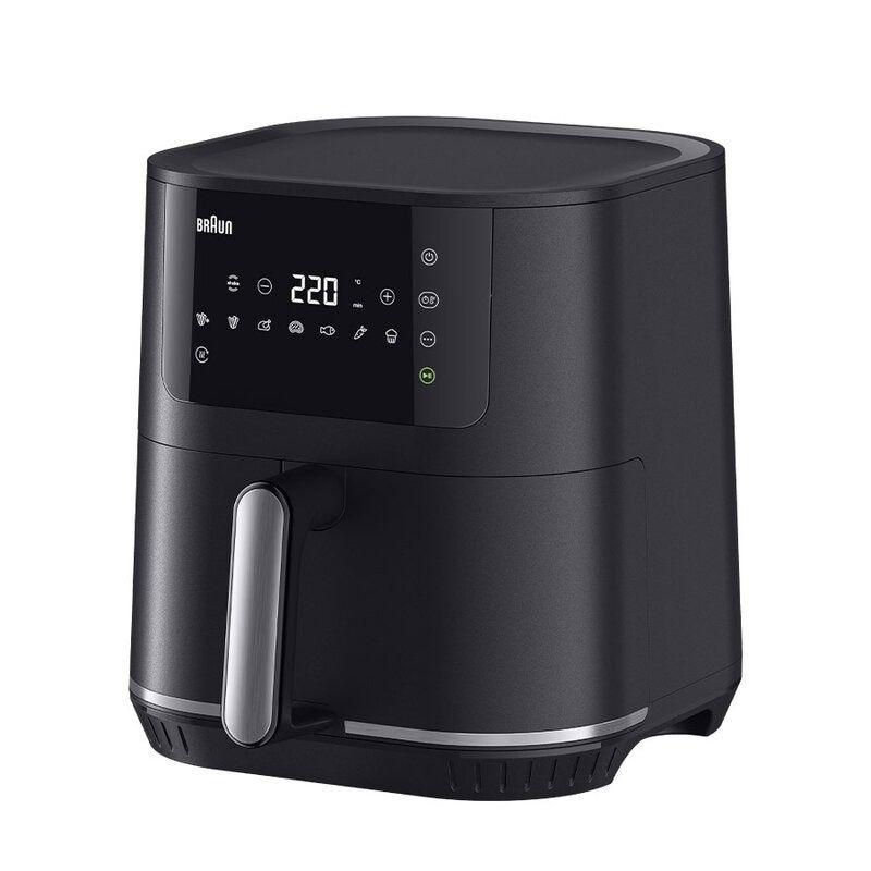 Fritadeira a Ar Independente BRAUN HF5030BK (1700 W - 200 °C - 80 °C - Preto)