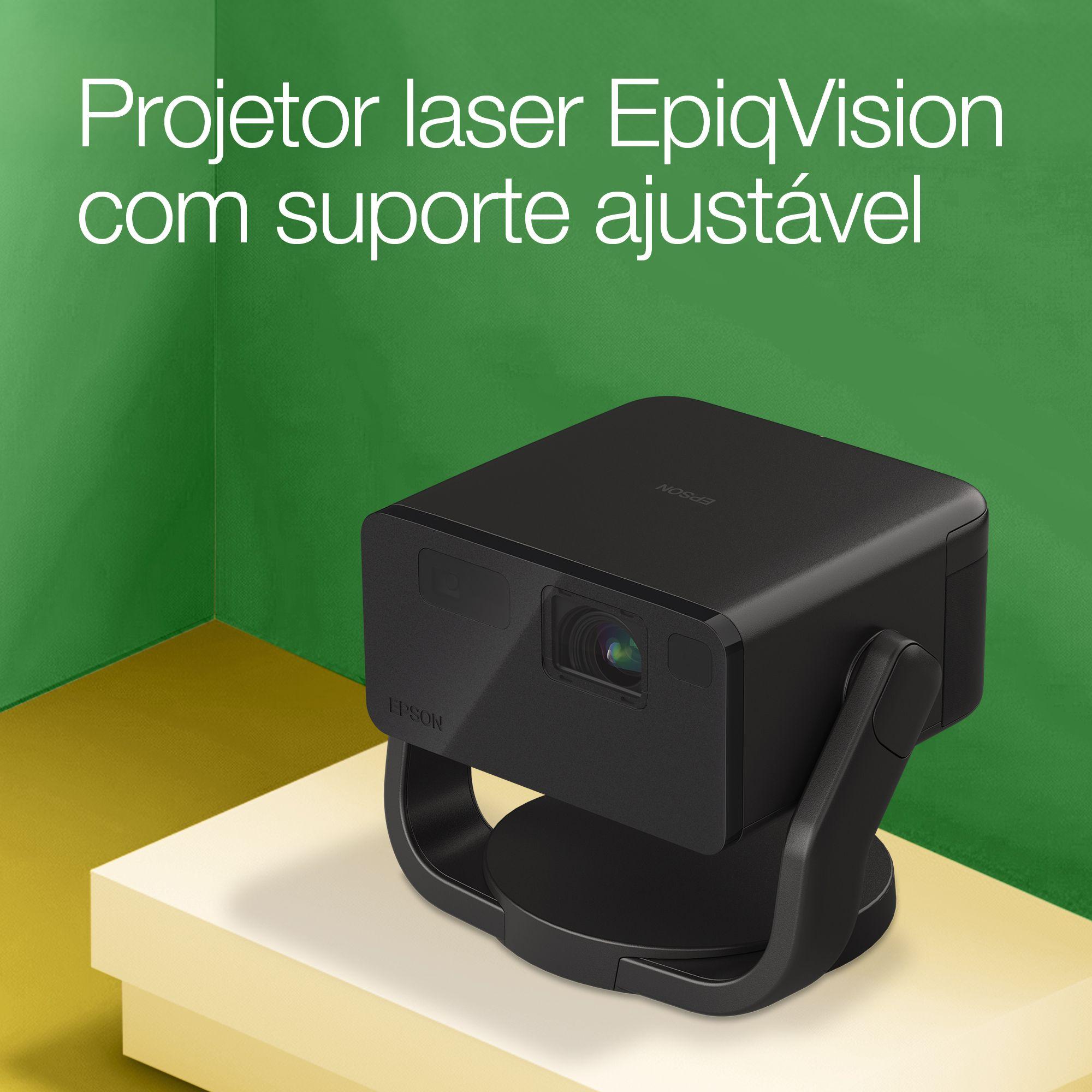Projetor EPSON EF-22B (1080p - 30-150 polegadas - Google TV - Preto) — miniatura 5