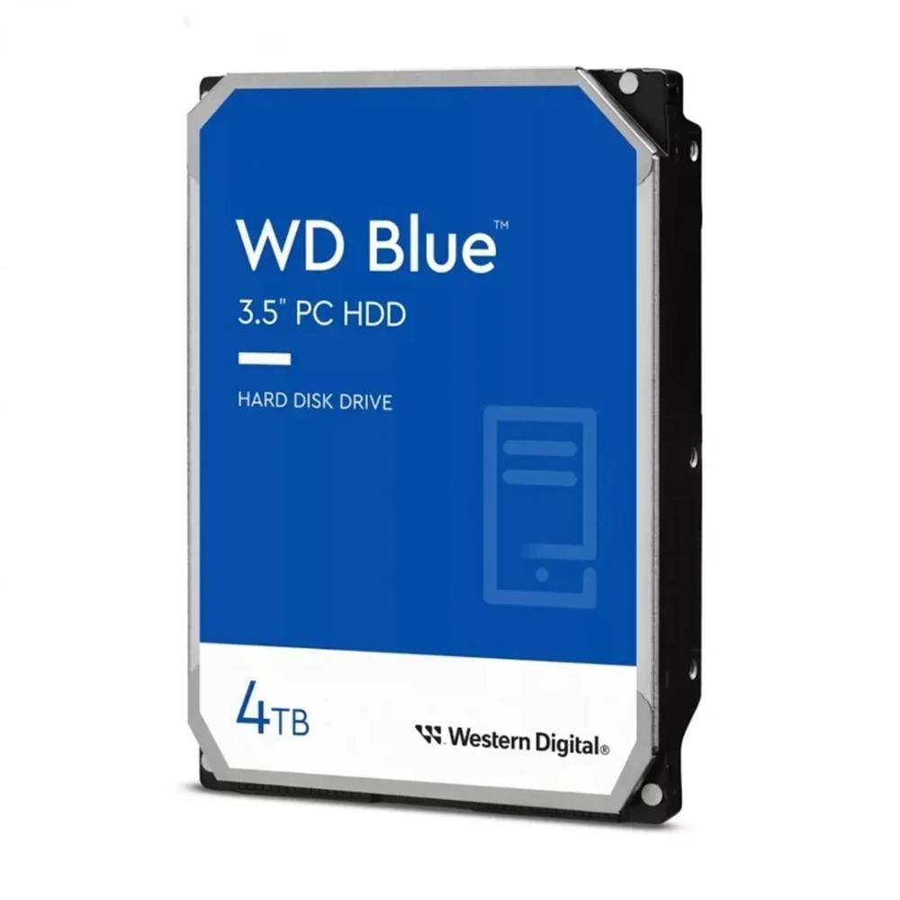 Disco Rígido Interno WESTERN DIGITAL WD Blue WD40EZZX (4 TB - 3,5" - SATA 6.0Gb/s)