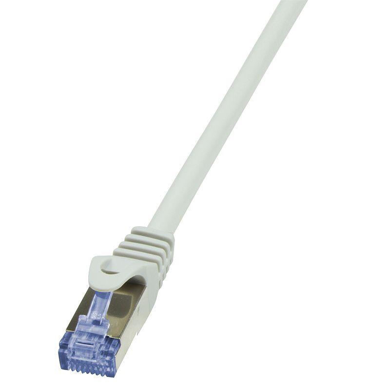 Cabo de Rede RJ45 LOGILINK CQ3052S (2 m - Cat6A - Cinzento)