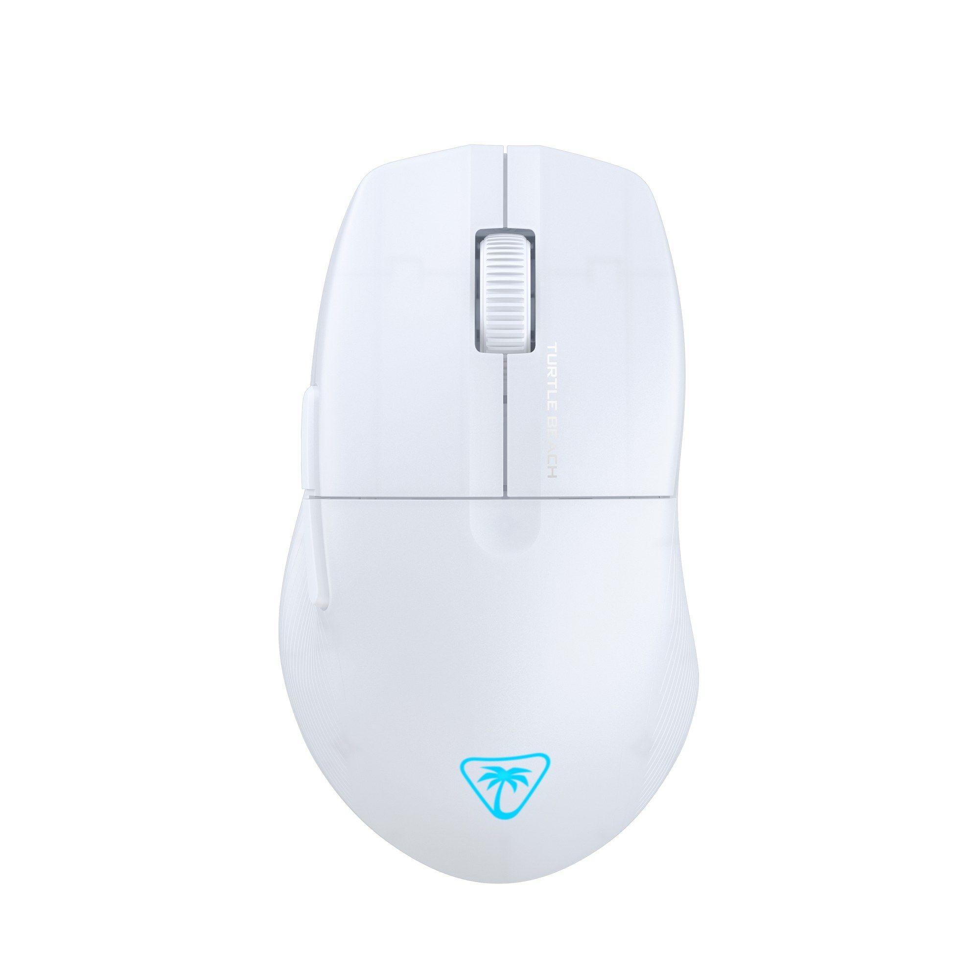 Rato Gaming Sem Fios TURTLE BEACH Pure Air (Mão direita - 26000 DPI - Ótico - Branco Translúcido)