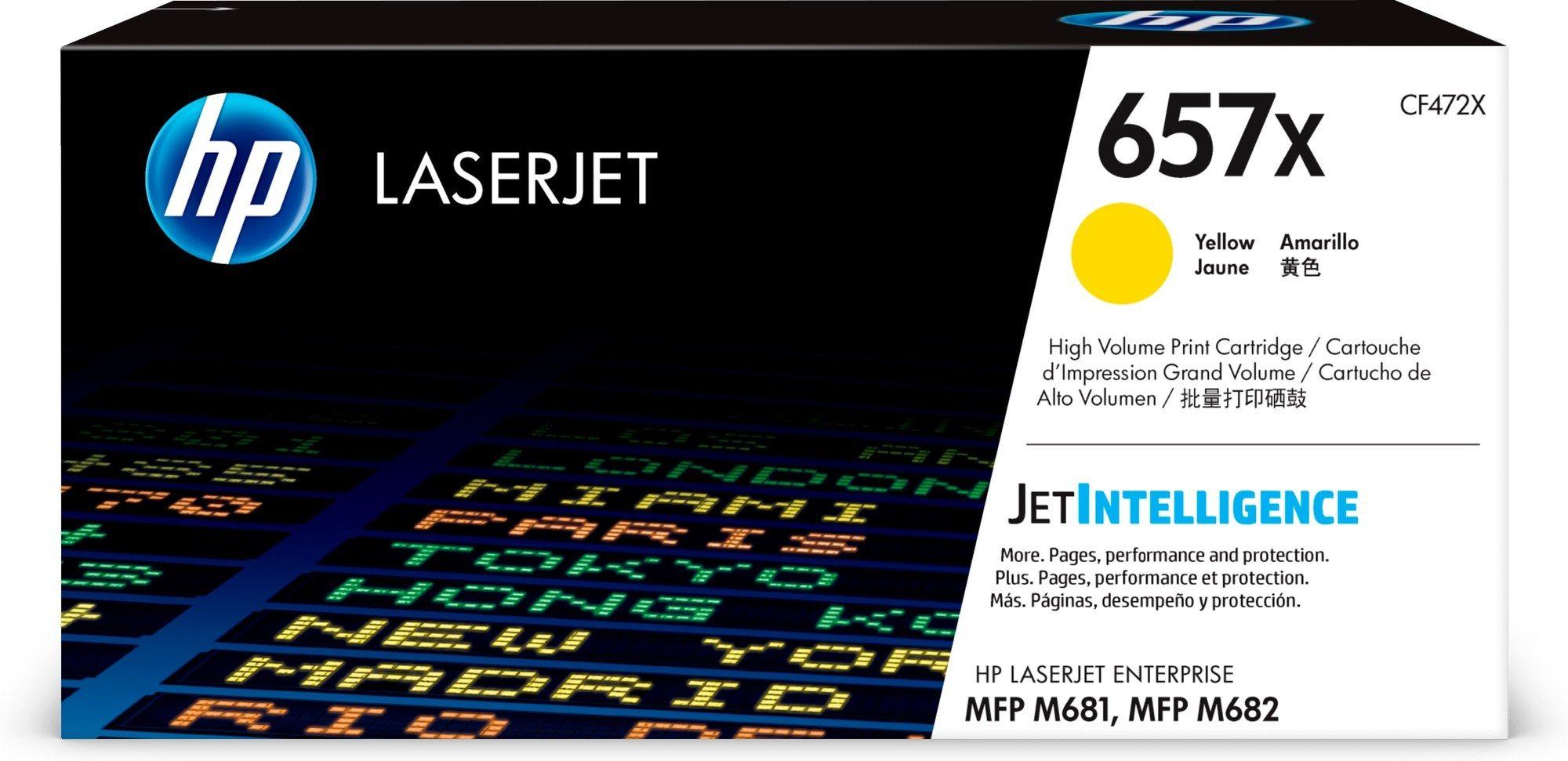 Toner HP 657X CF472X (23 000 páginas - Amarelo)
