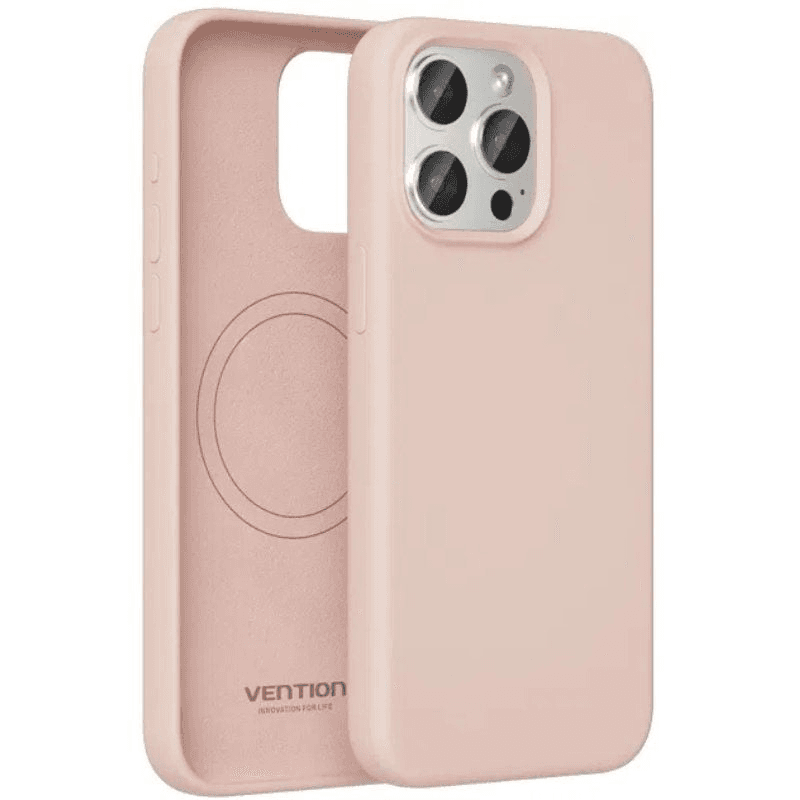 Capa de Silicone VENTION KUDP0-10 (iPhone 13 - Silicone - Rosa)