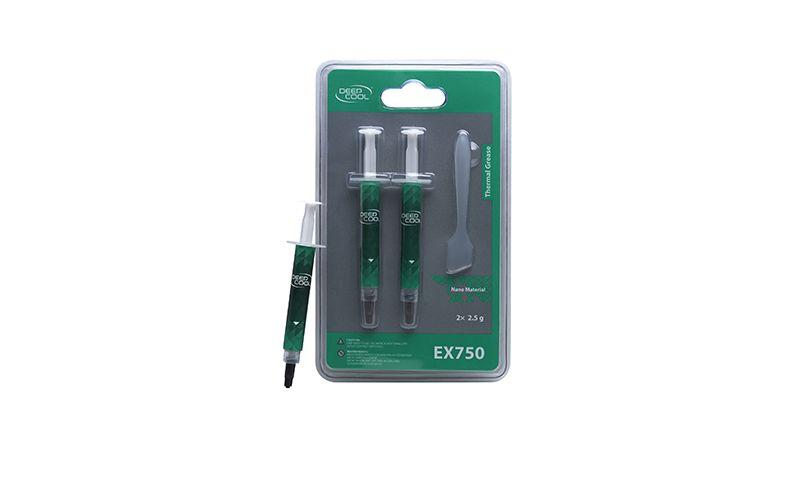 Pasta Térmica DEEPCOOL EX750 (Cola térmica - 6,2 W/m·K - 2,6 g/cm³ - Cinzento) — miniatura 8