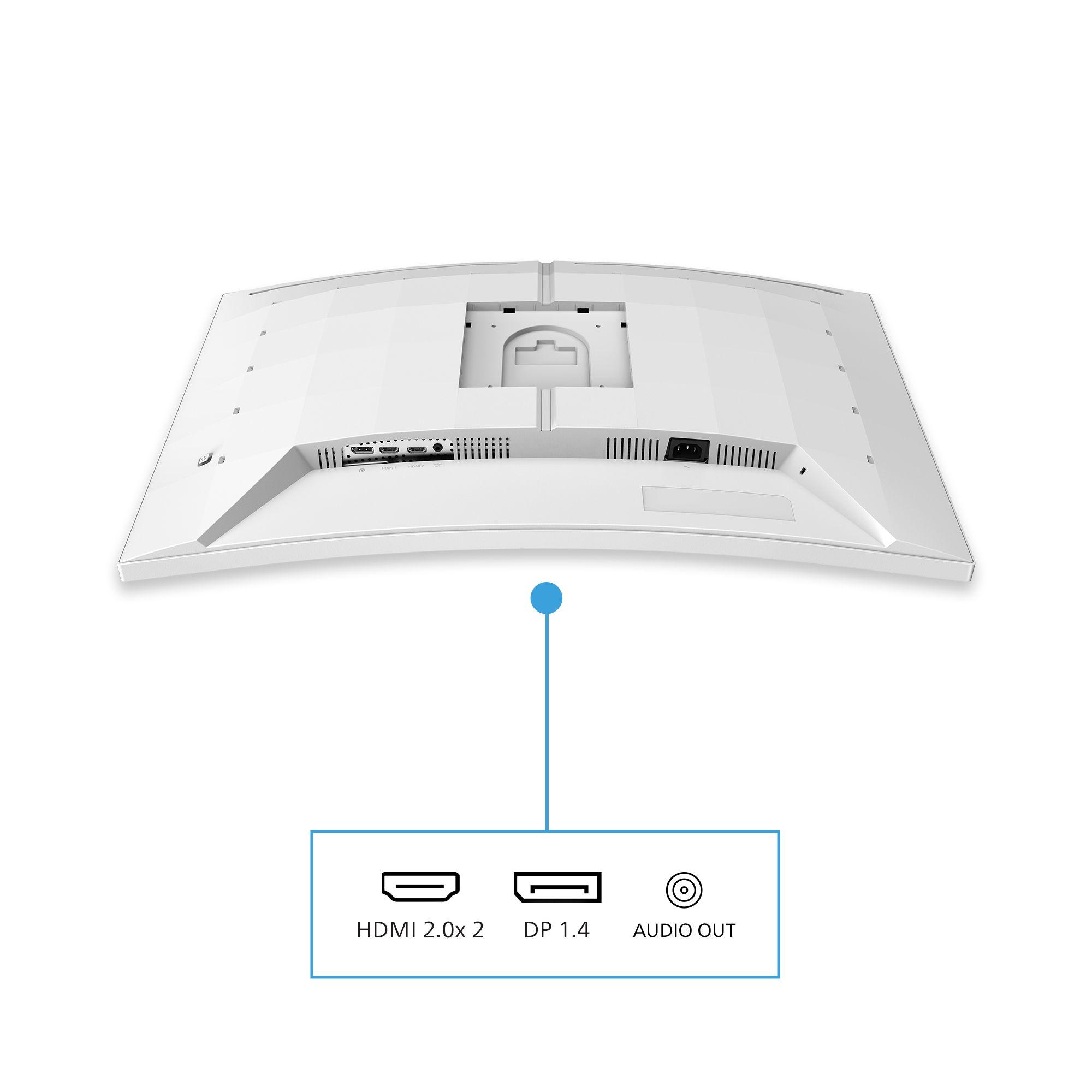 Monitor PHILIPS Evnia 32M2C5501/00 (31,5" - Fast VA - 180 Hz - Branco) — miniatura 4