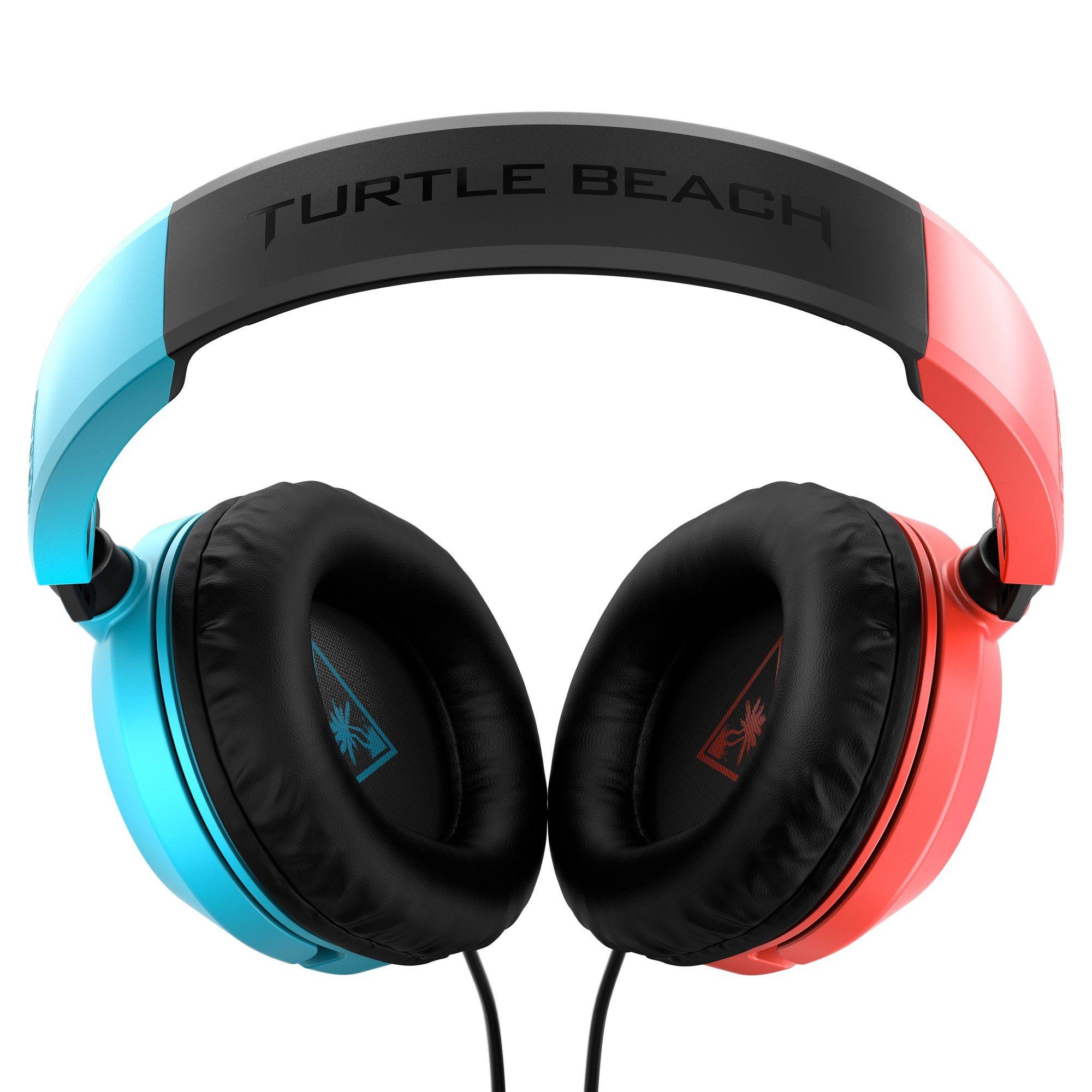 Headset Gaming TURTLE BEACH Recon 50N (Binaural - Com fios - Circum-aural - Vermelho/Azul) — miniatura 4