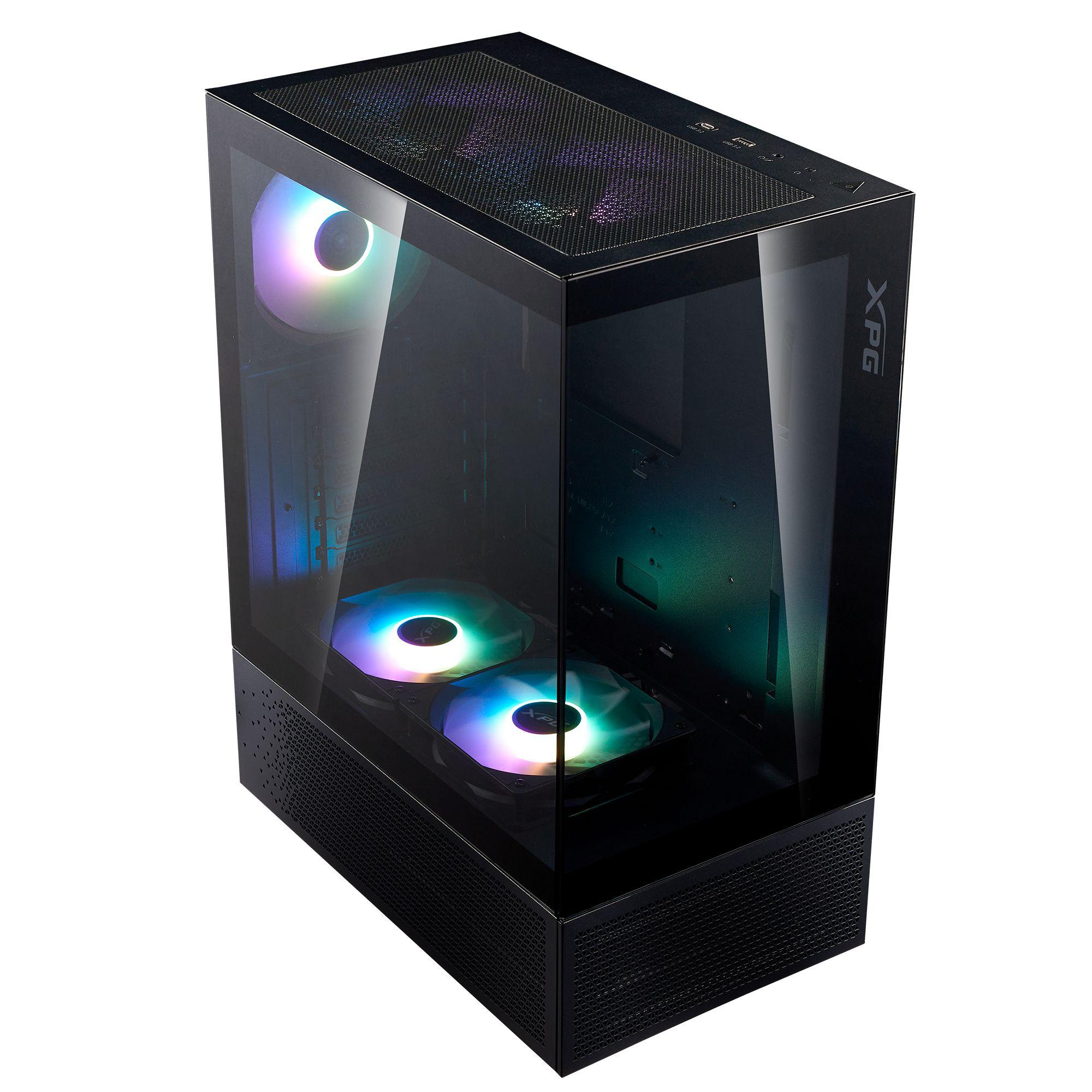 Caixa Gaming XPG Invader X Mini (ATX, Micro ATX, Mini-ITX - Midi Tower - SPCC - Preto) — miniatura 8