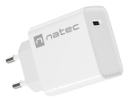 Carregador de Telemóvel NATEC Ribera Universal (Universal - Branco)
