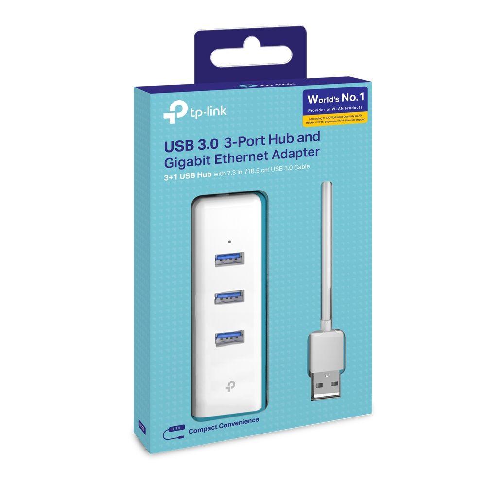 Hub USB TP-LINK UE330 (Branco) — miniatura 4