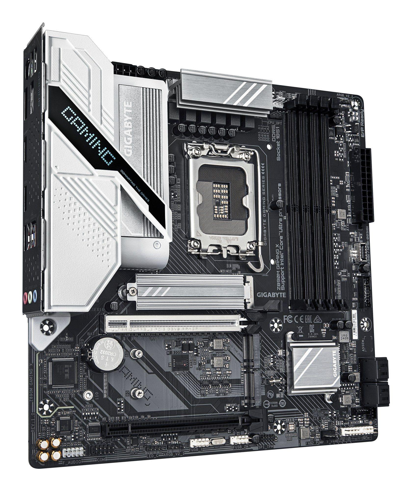 Motherboard GIGABYTE Z890M GAMING X (LGA 1851 - Intel Core Ultra - Micro ATX - Preto), miniatura 3