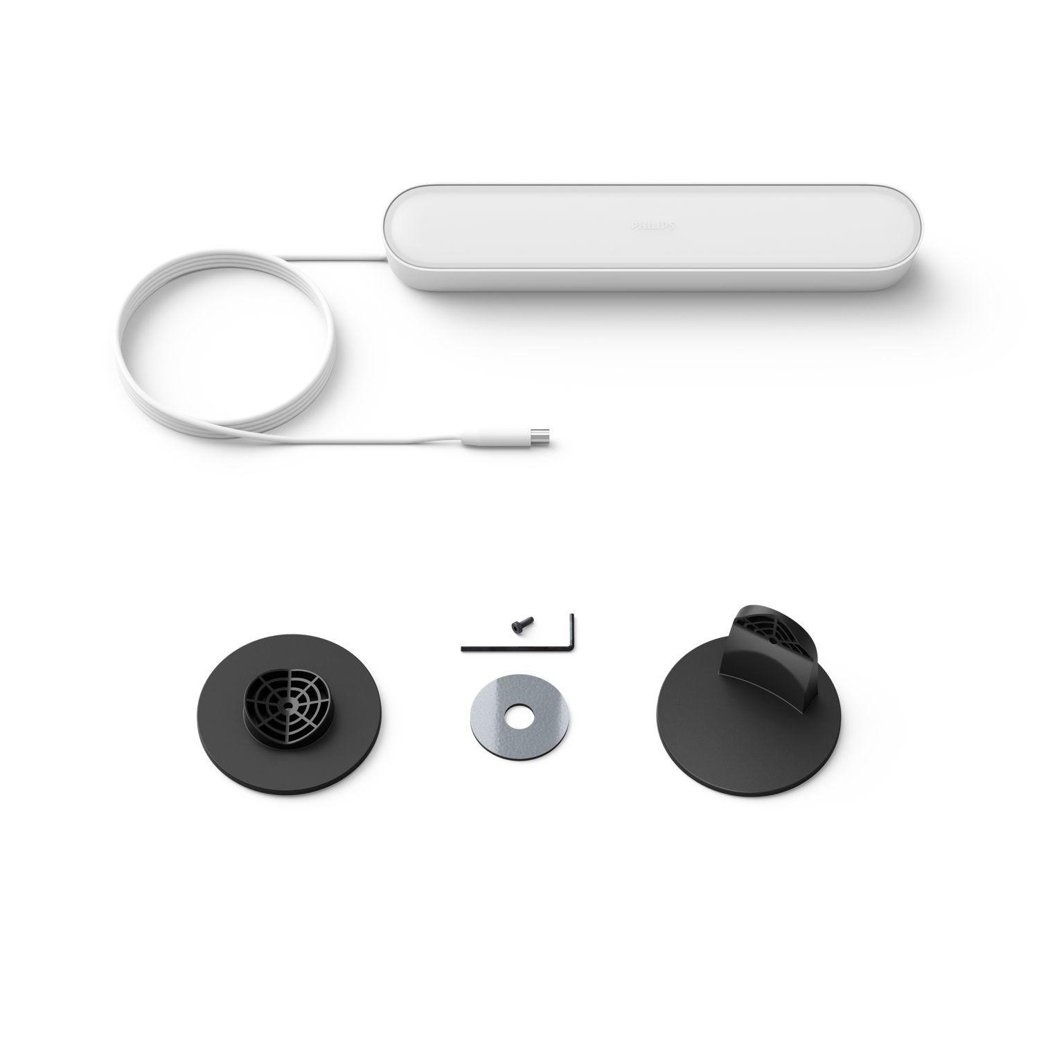 Barra de Luz LED Inteligente PHILIPS Hue Play 1x Extension (Sintético - Branco), miniatura 9