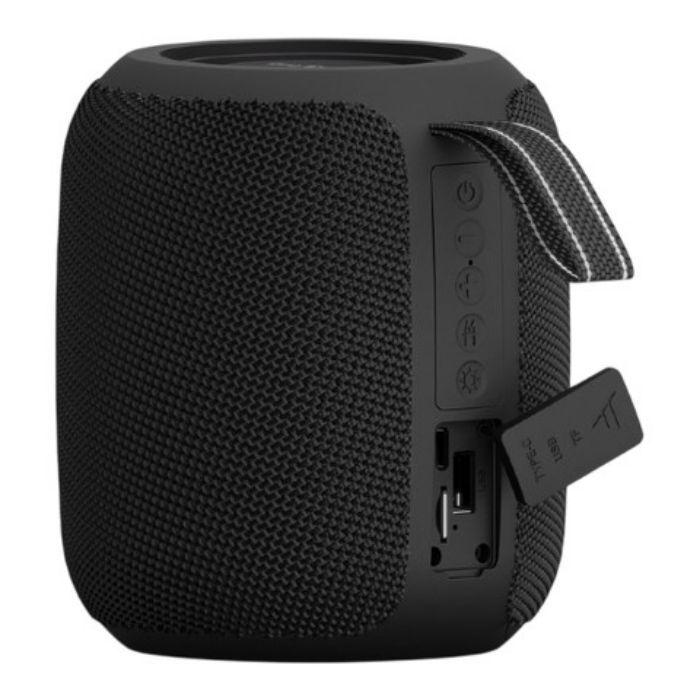 Coluna Portátil GEMBIRD SPK-BT-LED-05-BK (8 W - USB Type-C - Preto), miniatura 3