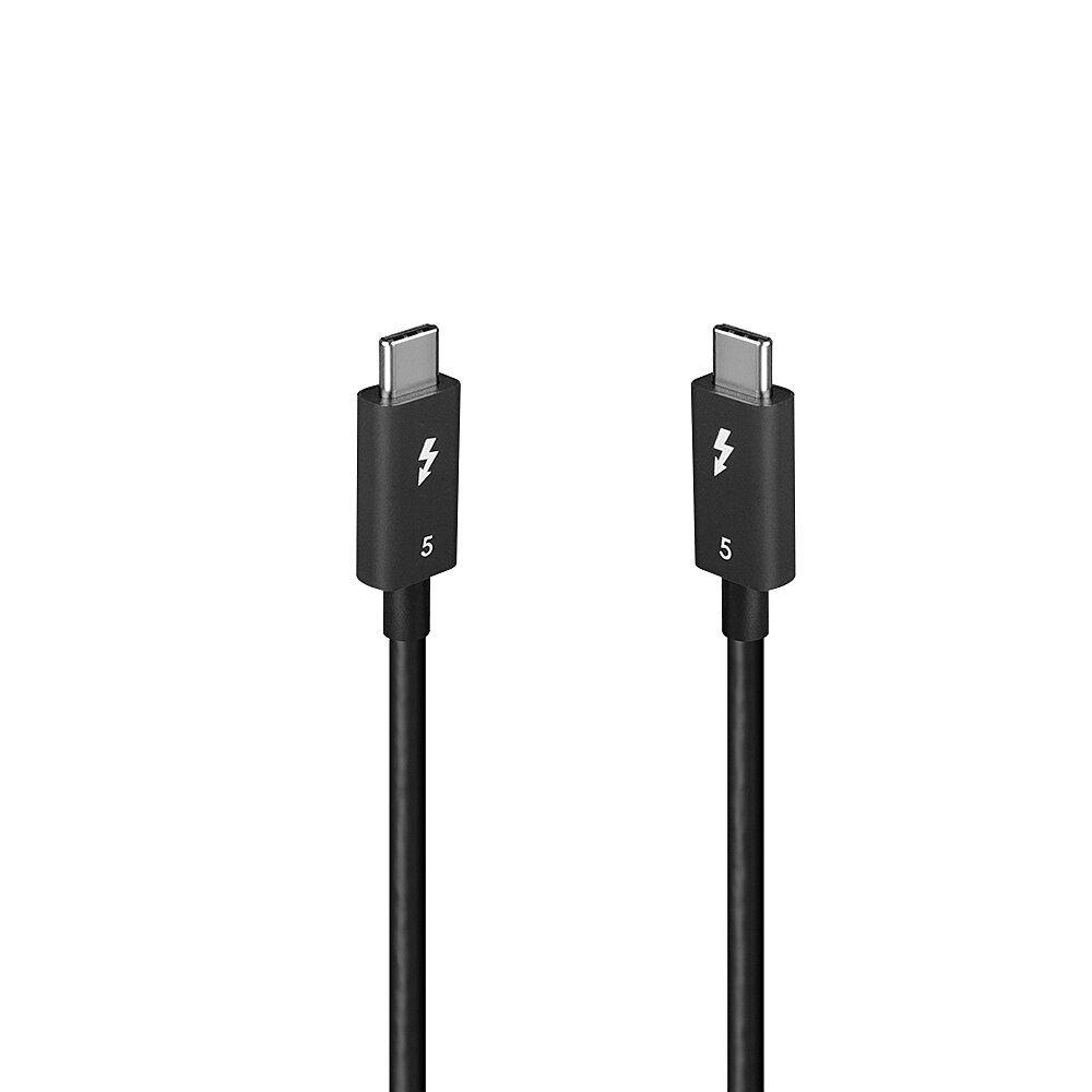 Cabo Thunderbolt LINDY 31130 (1 m - Macho - Preto)