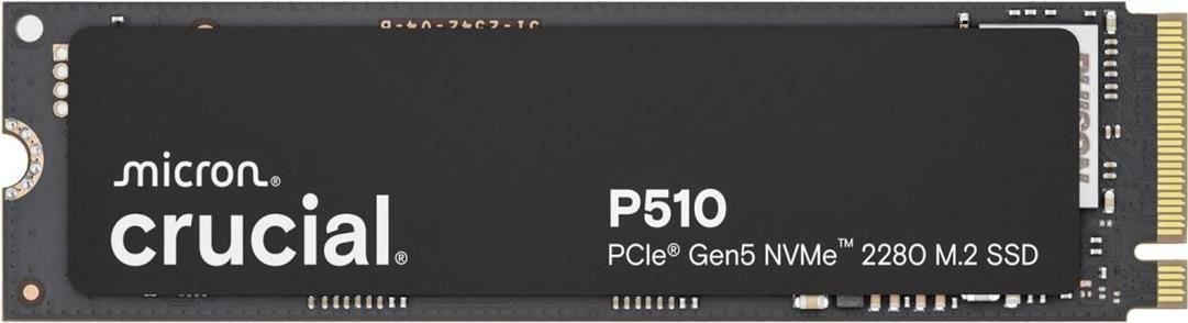 SSD CRUCIAL CT2000P510SSD8 (2 TB - M.2 2280 - NVMe PCIe 5.0 x4 - Preto)