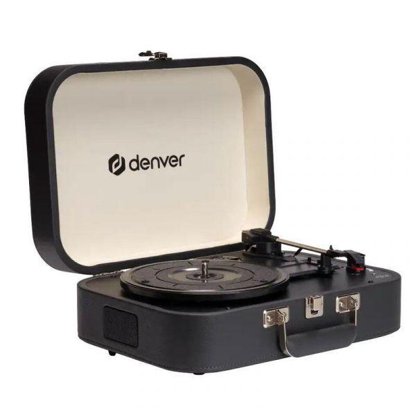 Gira-discos DENVER VPL-130DGR (USB - Preto) — miniatura 2