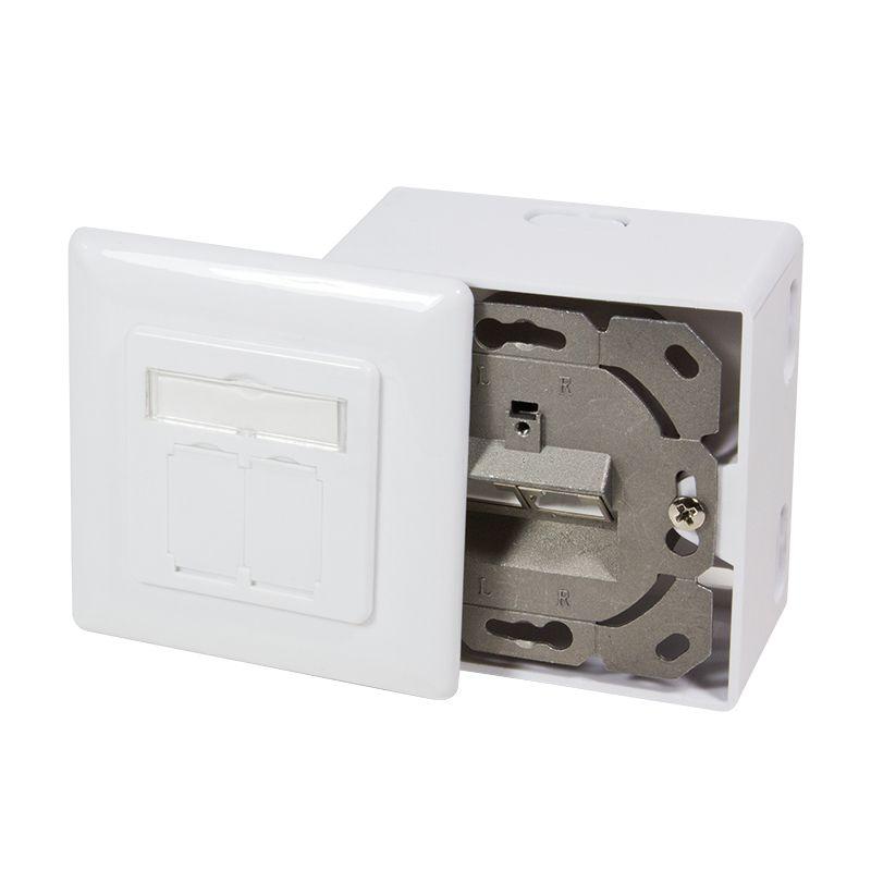 Tomada de Rede Embutida LOGILINK NP0039A (Branco), miniatura 3