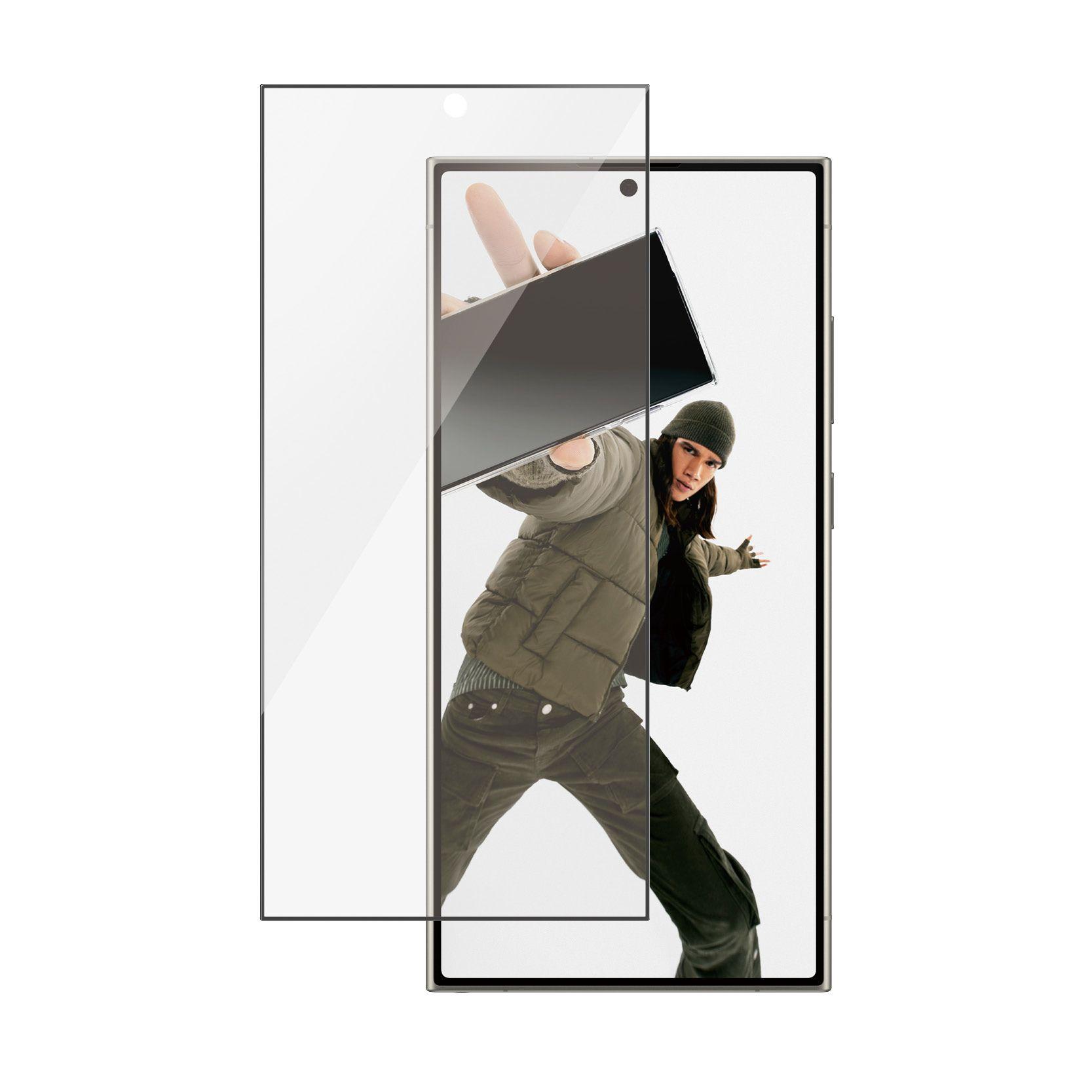 Película de Proteção de Ecrã PANZERGLASS Samsung Galaxy S24 Ultra (Samsung Galaxy S24 Ultra - Samsung - Transparente)