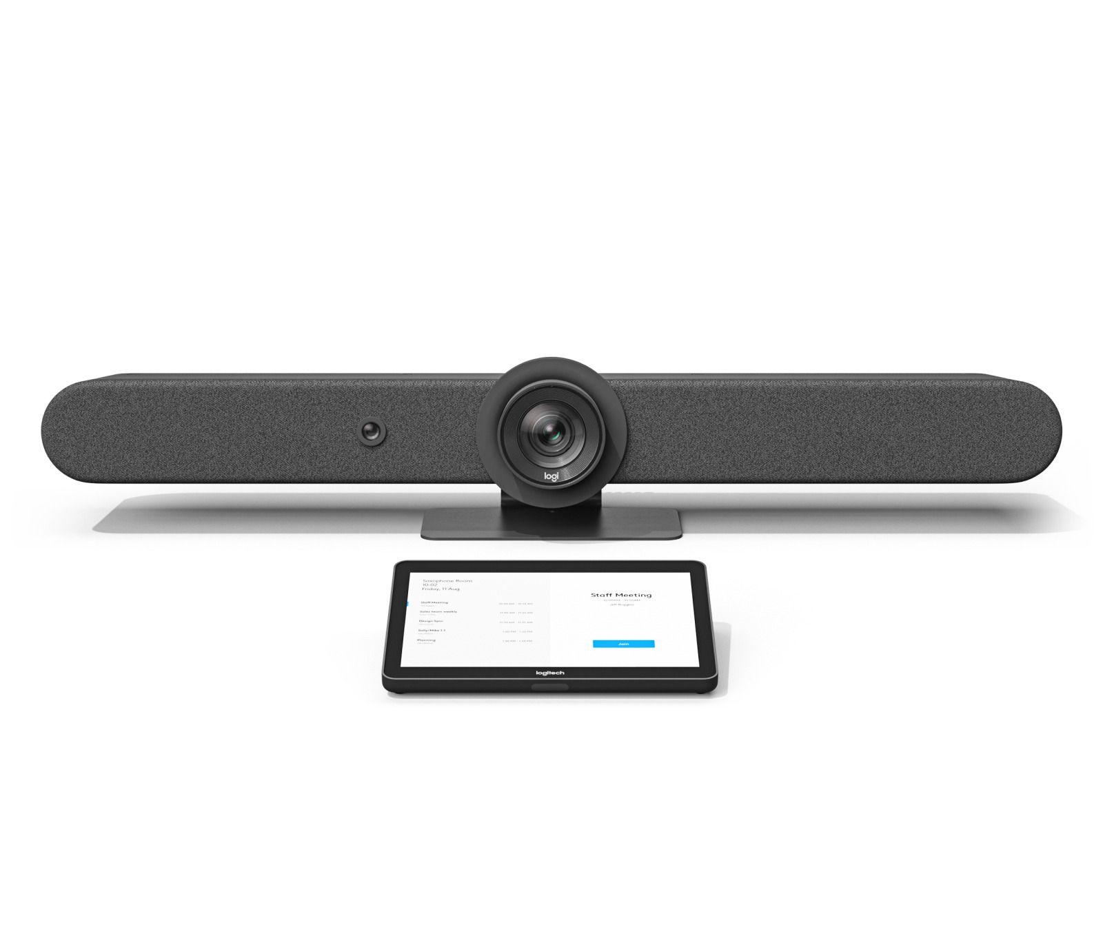 Sistema de Videoconferência LOGITECH Rally Bar (8 W - Bluetooth - Grafite) — miniatura 3