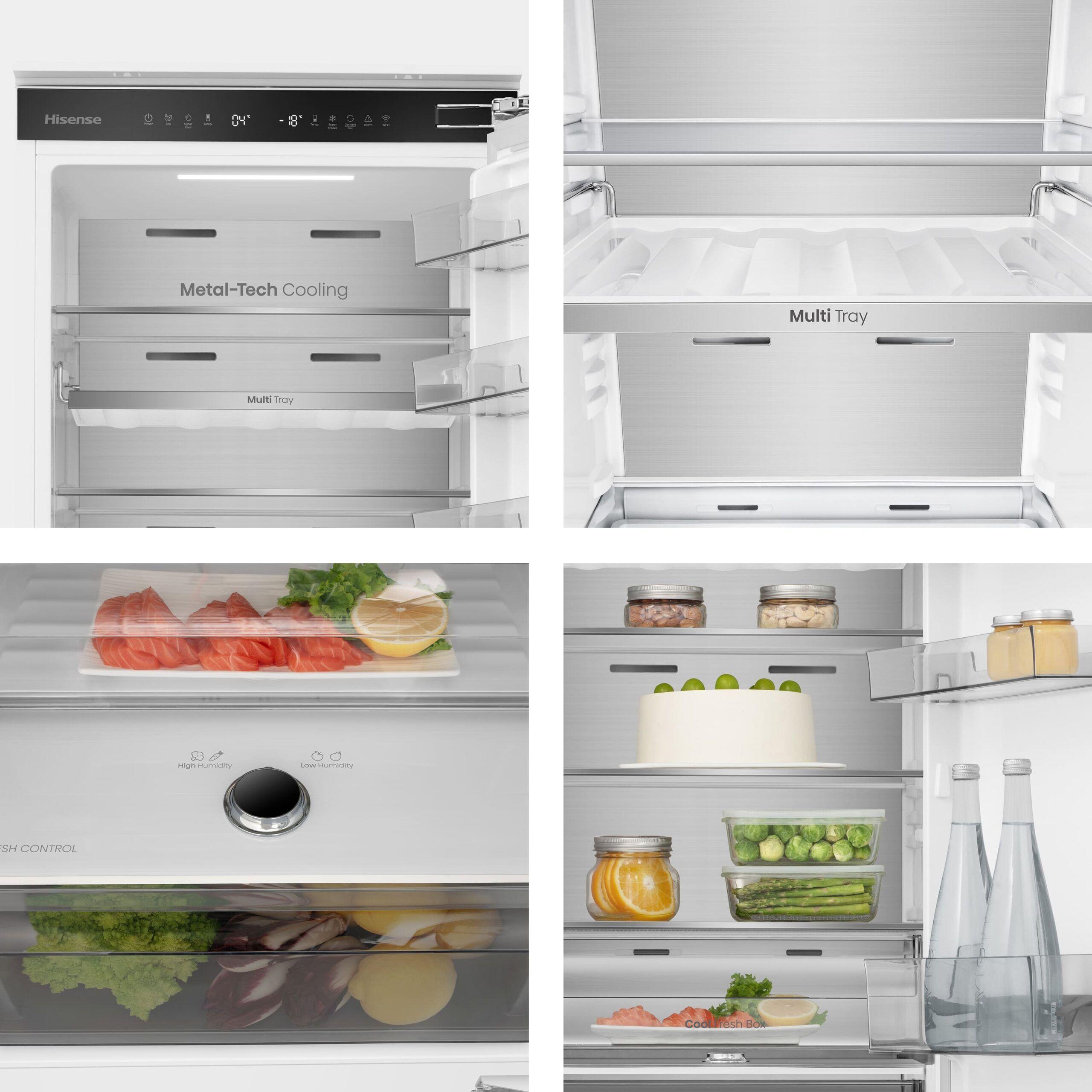 Frigorífico Combinado Encastre HISENSE RB3B280SAWE (284 L - 193,2x54x54,5 cm - 54 cm - Branco) — miniatura 3