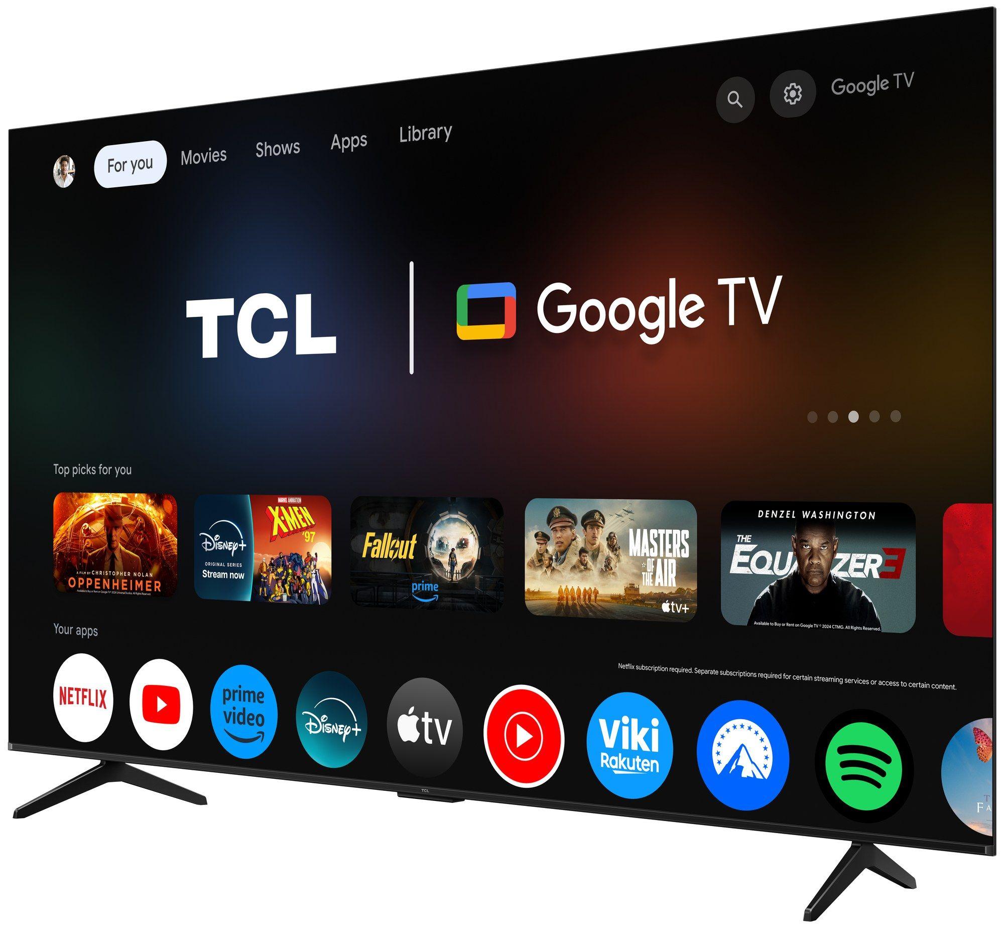Televisão TCL TV 85T69C (85" - LCD com tecnologia QLED - 4K Ultra HD - Preto), miniatura 2