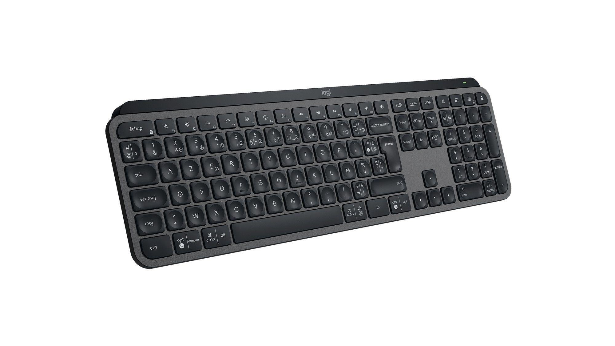 Teclado LOGITECH MX Keys S (Francês - Teclas tesoura - Tamanho completo - Grafite), miniatura 8