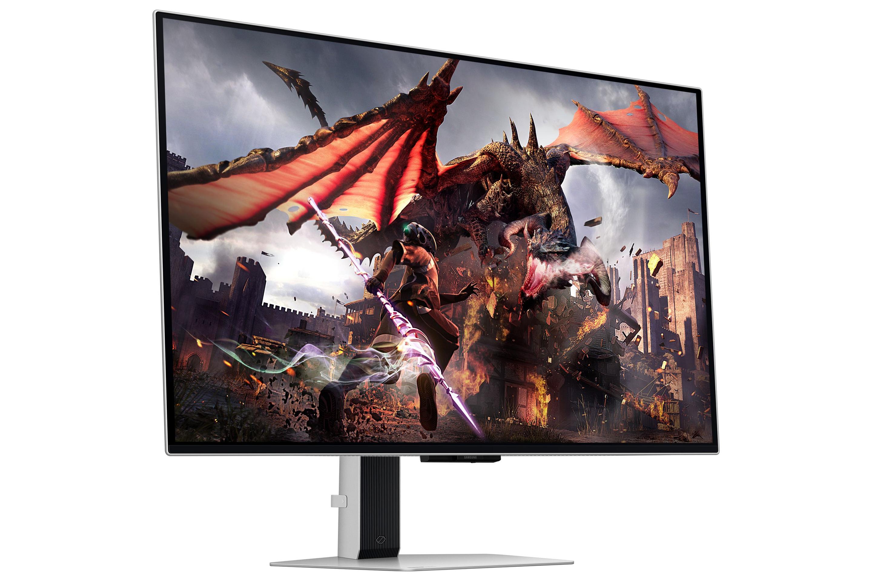 Monitor SAMSUNG G80SD (32" - OLED - 240 Hz - Prateado) — miniatura 2