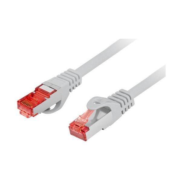 Cabo de Rede RJ45 LANBERG PCF6-10CU-1000-S (10 m - Cat6 - RJ-45 macho - Cinzento), miniatura 2