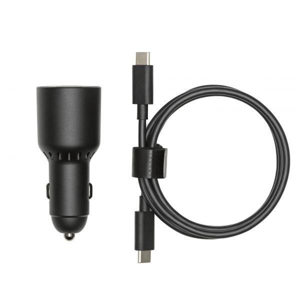 Carregador de Isqueiro para Drone DJI Mavic 3 65 W (65 W - Preto)